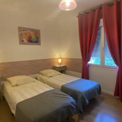 Chambre 2 lits 80
